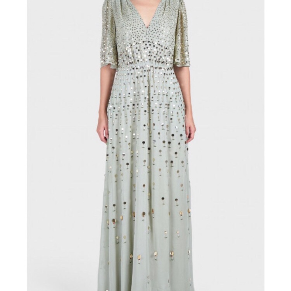 Temperley London's Topiary V-Neck Dress